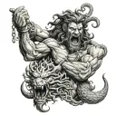 hercules kill hydra tattoo design tattoo design idea