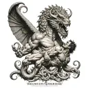 hercules kill hydra tattoo design tattoo design idea