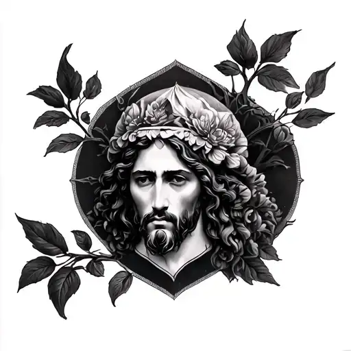 Inri tattoo design idea