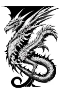 Astalos Monster Hunter x Hunter tattoo design idea
