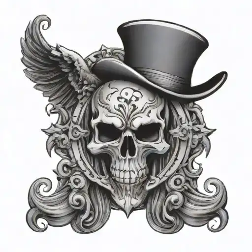 greed sin tattoo design idea