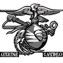 marine corps emblem tattoo design idea