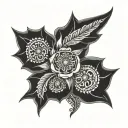 Punjabi language tattoo design idea