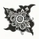 Punjabi language tattoo design idea