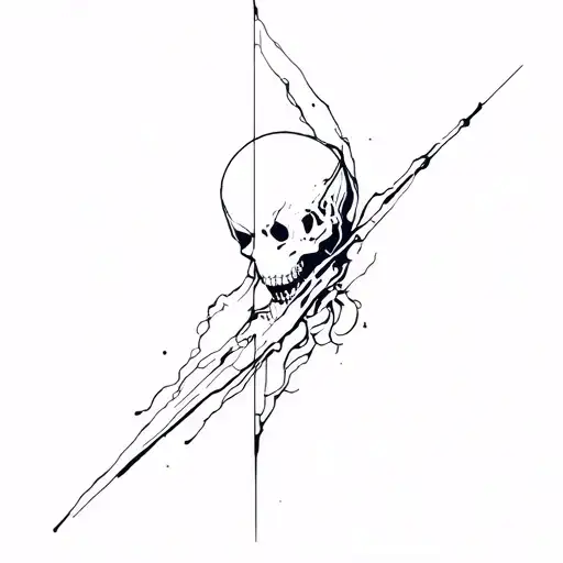 Death Stranding tattoo design idea