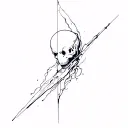 Death Stranding tattoo design idea