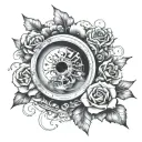 mielek - memorial tattoo design idea