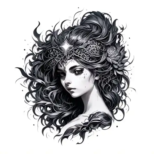 Cassiopeia tattoo design idea