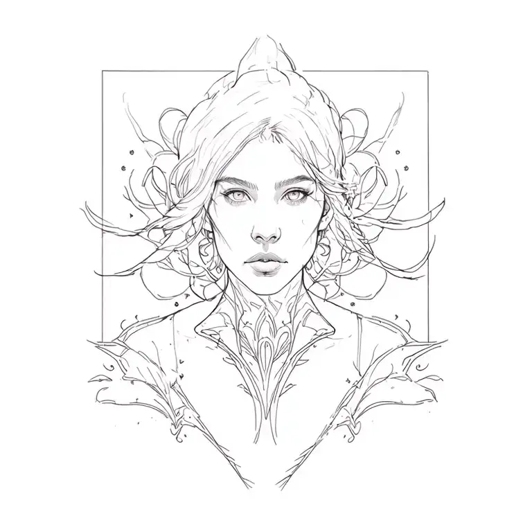 gv tattoo design idea