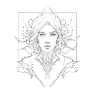 gv tattoo design idea