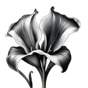 Calla Lilies tattoo design idea
