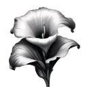 Calla Lilies tattoo design idea