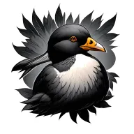 malard tattoo design idea