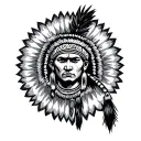 Mapuche tattoo design idea