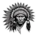 Mapuche tattoo design idea