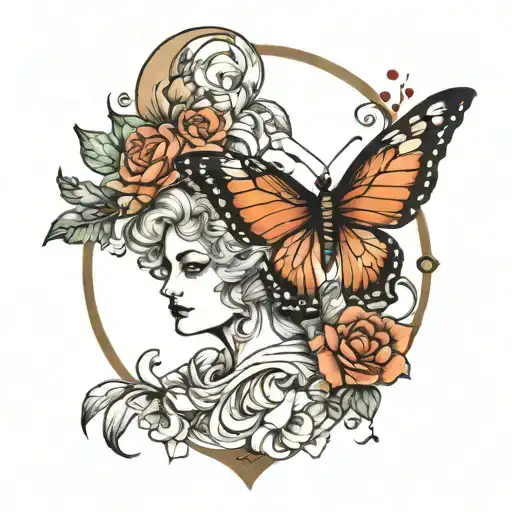 Diana ❤️ tattoo design idea