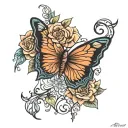 Diana ❤️ tattoo design idea