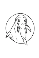 walrus tattoo design idea