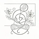 balance mind body and soul tattoo design idea