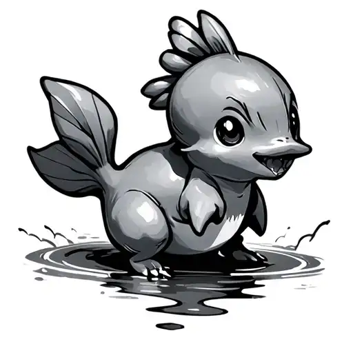 Mudkip tattoo design idea