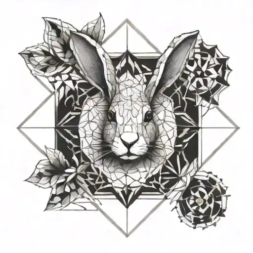 Rabbit Role inspired tattoo tattoo design idea