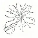 firecracker with lit fuse connected tattoo design idea