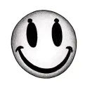 Smiley Face tattoo design idea