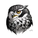Hedwig tattoo design idea