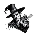 The Magician tattoo design idea