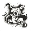 Stay Dangerous tattoo design idea