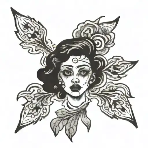 Anxiety tattoo design idea