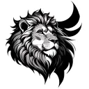 Aslan tattoo design idea