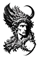 Zeus tattoo design idea