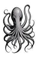 Squid rubber hose art tattoo tattoo design idea