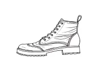 Costume shoe drawing tattoo design idea