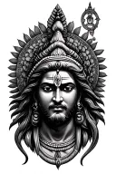 brahma shiva tattoo tattoo design idea