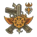 glock logo tattoo design idea