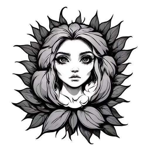 Stick Poke tattoo design idea