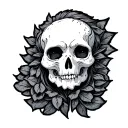 Stick Poke tattoo design idea