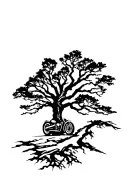 Harley Davidson road glide Oakland tree tattoo design idea