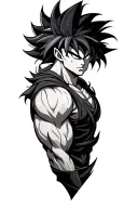 broly tattoo design idea