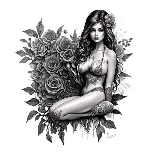 Sissy Slave tattoo design idea