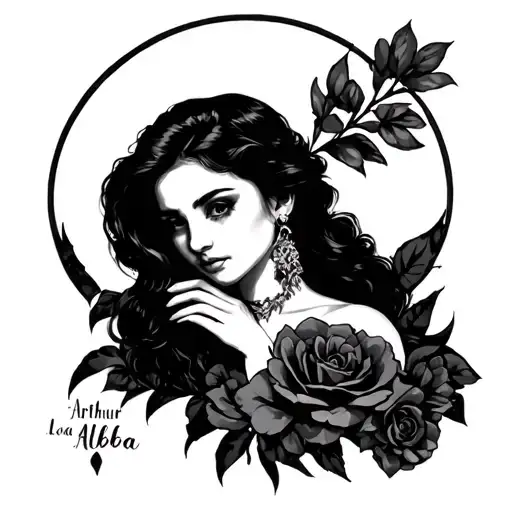 "Arthur Lola Alba elina" Arthur Lola Alba elina tattoo design idea