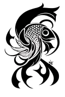 Pisces empath tattoo design idea