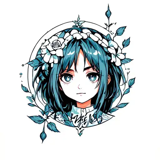 Stick and Poke tattoo design idea