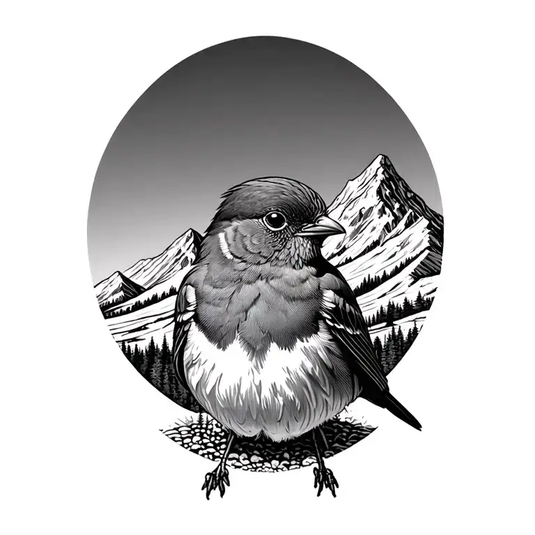 robin mountain flagstaff tattoo design idea