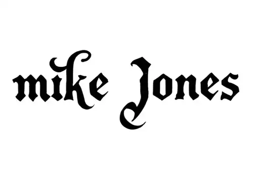 "Mike Jones" tattoo design idea