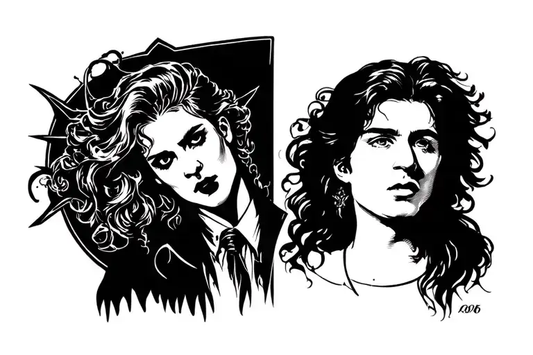 Vampire Diaries tattoo design idea