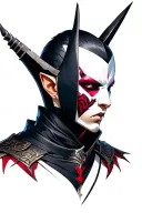 jhin from lol tattoo design idea