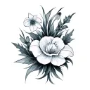 Bluebell tattoo design idea